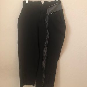Comme Des Garçons asymmetric trousers
